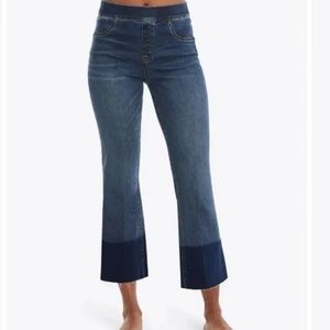 Spanx cropped flare XS